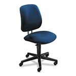 HON 7700 Series Swivel Task Chair, Olefin Fabric, Blue 