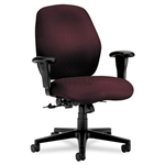 HON 7800 Series Mid-Back Task Chair, Tectonic Wine # HO