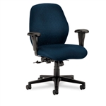 HON 7800 Series Mid-Back Task Chair, Tectonic Mariner #