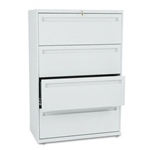 HON 700 Series Four-Drawer Lateral File, 36w x 19-1/4d,