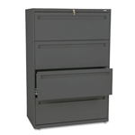 HON 700 Series Four-Drawer Lateral File, 36w x 19-1/4d,