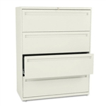 HON 700 Series Four-Drawer Lateral File, 42w x 19-1/4d,