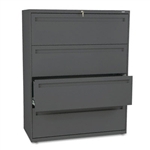 HON 700 Series Four-Drawer Lateral File, 42w x 19-1/4d,