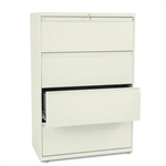 HON 800 Series Four-Drawer Lateral File, 36w x 19-1/4d 