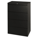 HON 800 Series Four-Drawer Lateral File, 36w x 19-1/4d 