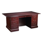 HON 94000 Series Double Pedestal Desk, 72w x 36d x 29-1