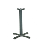 HON Single Column Cast Iron Base, 22w x 22d x 27-7/8h,