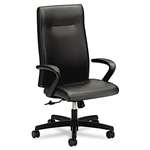 HON&reg; Ignition Series Executive High-Back Chair, Black Leather Upholstery # HONIE102SS11