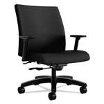 HON&reg; Ignition Series Big & Tall Mid-Back Work Chair, Black Fabric Upholstery # HONIW801NT10