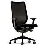 HON&reg; Nucleus Series Work Chair, Black ilira-stretch M4 Back, Black Seat # HONN103NT10