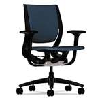 HON&reg; Purpose Upholstered Flexing Task Chair, Cerulean/Black # HONRW101ONCU90