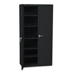 HON Assembled High Storage Cabinet, 5 Adjustable Shelve
