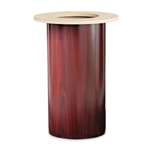 HON&reg; Laminate Cylinder Table Base, 18" dia. x 28h, Mahogany # HONTLRAN