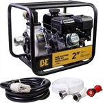 BE Pressure HPFK-2070R 2-inch Fire Fighting Pump Kit 210 cc Powerease Engine, 126 gpm
