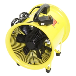 Ventamatic MaxxAir Heavy Duty Cylinder Fan, 12-inch Cylinder Fan 2000 CFM # HVHF12FAN