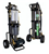 IPC Eagle Ultra Pure Water Hydro Cart with battery hydro pump module, four-stage RO DI window cleaning system with TDS meter and 100 ft hose