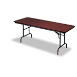 Iceberg Premium Wood Laminate Folding Table, 60w x 30d,