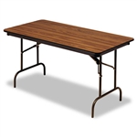 Iceberg Premium Wood Laminate Folding Table, 60w x 30d,