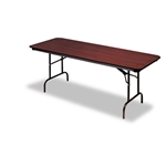 Iceberg Premium Wood Laminate Folding Table, 96w x 30d,