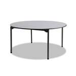 Iceberg Maxx Legroom Round Folding Table, 60" Dia. x 29-1/2"h, Gray/Charcoal # ICE65867