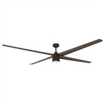 Maxx Air 84" Oil-Rubbed Bronze Ceiling Fan with Integrated LED Light, 9 Blades, 6 Speed Reversible DC Motor # ICF84