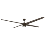 Maxx Air 84-inch Oil-Rubbed Bronze Ceiling Fan with Integrated LED Light, 9 Blades, 6 Speed Reversible DC Motor # ICF84