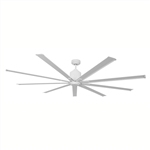Ventamatic Big Air 96-inch WET LOCATION Industrial Ceiling Fan, 9 BLADES, 6 SPEED REVERSIBLE DC MOTOR w/Standard 6-inch Downrod