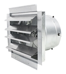 Ventamatic Cool Attic 14-inch Heavy Duty Exhaust Fan with Integrated Shutter, 1400 CFM # IF14