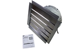 Ventamatic Cool Attic 18-inch Heavy Duty Exhaust Fan with Integrated Shutter, 3000 CFM # IF18