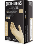 AMMEX GlovePlus HD Ivory Latex Exam Gloves-ILHD- 50 gloves/box-10boxes/case