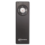 Innovera Wireless Presenter w/Laser Pointer, Matte Blac