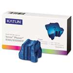 Katun 37991 Compatible Solid Ink Stick, 3,400 Page-Yield, Cyan, 3/Pk # KAT37991