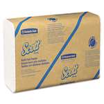 Kimberly-Clark Professional* SCOTT Recycled Multifold Hnd Towels, 9 1/5 x 9 2/5, 250/Pack, 16 Packs/Carton # KCC01807