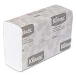 Kimberly-Clark Professional* KLEENEX Multifold Paper Towels, 9 1/5 x 9 2/5, White, 150/Pack, 16 Packs/Carton # KCC01890