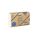 Kimberly-Clark Professional* SCOTT SCOTTFOLD Towels, 8 1/10 x 12 2/5, White, 175 Towels/Pack, 25 Packs/Carton # KCC01960