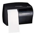 Kimberly-Clark Professional* Coreless Double Roll Tissue Dispenser, 11 1/10 x 6 x 7 5/8, Smoke/Gray # KCC09604