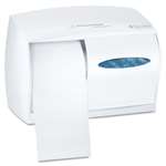 Kimberly-Clark Professional* Coreless Double Roll Tissue Dispenser, 11 1/10 x 6 x 7 5/8, White # KCC09605