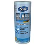 Scott&reg; Glass Towels, 1-Ply, 8.6" x 11", Blue, 90 Sheets/Roll, 12 Rolls/Carton # KCC32896