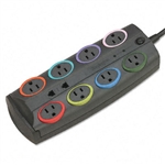 Kensington SmartSockets Prem Color-Coded Adaptr Surge P