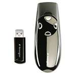 Kensington&reg; Wireless Presenter Pro with Green Laser Pointer, 150 ft. Range # KMW72353