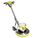 Mercury L-15E 15-inch Lo-Boy low-speed commercial floor machine, 175 RPM 1.5 HP, for stripping scrubbing and buffing hard floors