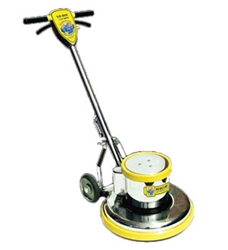 Mercury L-15E 15-inch Lo-Boy low-speed commercial floor machine, 175 RPM 1.5 HP, for stripping scrubbing and buffing hard floors