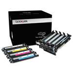 Lexmark&trade; 70C0Z50 Imaging Kit, 40000 Page-Yield, Black; Tri-Color # LEX70C0Z50