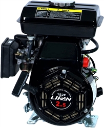 Lifan  3 HP 97.7cc 4-Stroke OHV Industrial Grade Gas Engine with 18mm Keyway Shaft, Recoil Start and Universal Mounting Bolt Patterns, LF152F-3