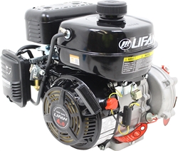 LIFAN LF160F-AHQ Engine 4 HP Horizontal Shaft Recoil Start Engine w/6:1 Gear Reduction,  LF160F-AHQ