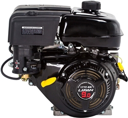 Lifan LF177F-BHQ 9 HP 270cc 4-Stroke OHV Industrial Grade Gas Engine with 6:1 Gear Reduction, Recoil Start and Universal Mounting Pattern