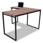 Linea Italia&reg; Seven Series L-Shaped Desk, 60 x 23 5/8 x 29 1/2, Cherry # LITSV751CH