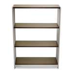 Linea Italia&reg; Trento Line Bookcase, 31-1/2w x 11-5/8d x 43-3/8h, Mocha # LITTR735MOC