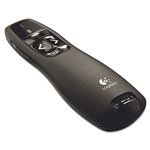 Logitech Wireless Presenter w/Laser Pointer, 50ft Proje