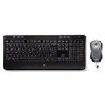 Logitech&reg; MK520 Wireless Desktop Set, Keyboard/Mouse, USB, Black # LOG920002553